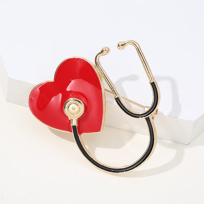 Stethoscope Brooches Gold Pin Romantic Jewelry Party Lapel Pins Metal 1621993070784 4fbeb511 c81d 4dea aa3b 5120d4743caf