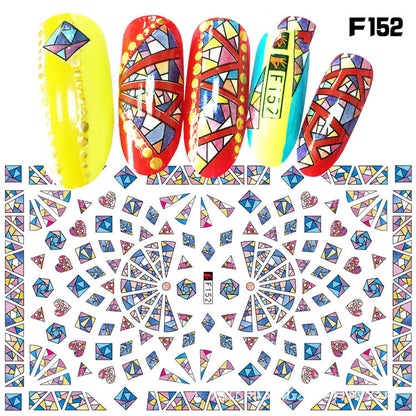 Japanese Three-dimensional 5D Embossed Nail Stickers 1622017169704