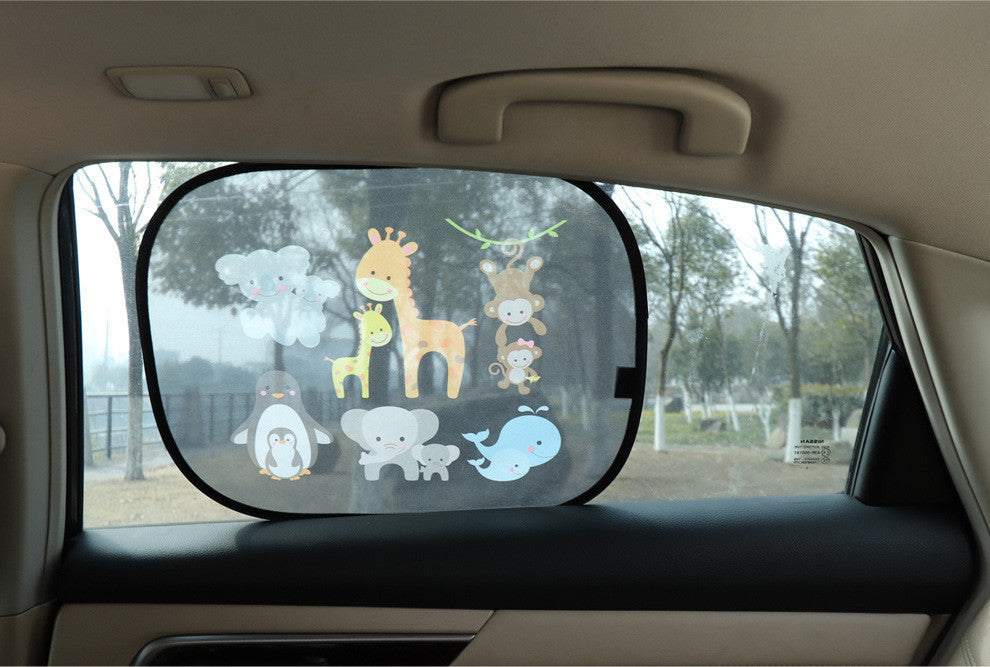 Heat Insulation Sunshade Adsorption Electrostatic Stickers Car Glass Stickers PVC Upgrade Sunshield 1622018225059