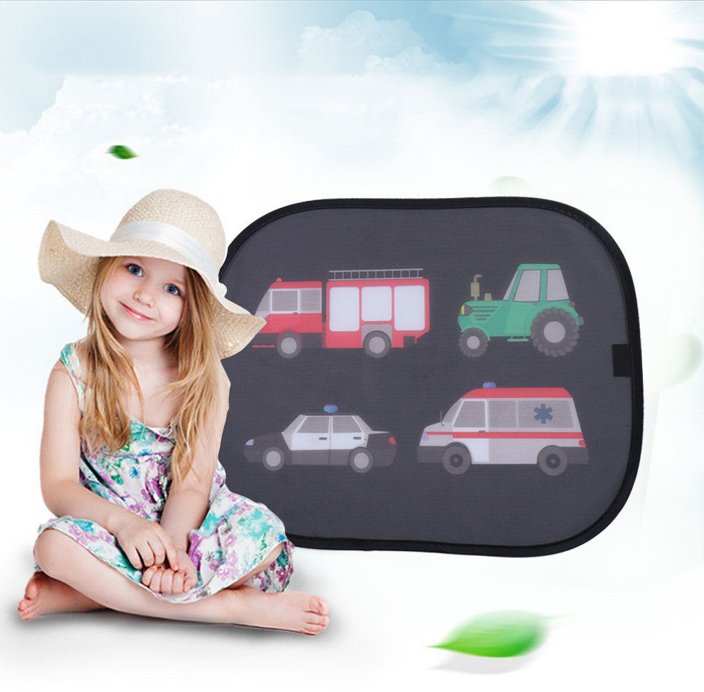 Heat Insulation Sunshade Adsorption Electrostatic Stickers Car Glass Stickers PVC Upgrade Sunshield 1622018225063