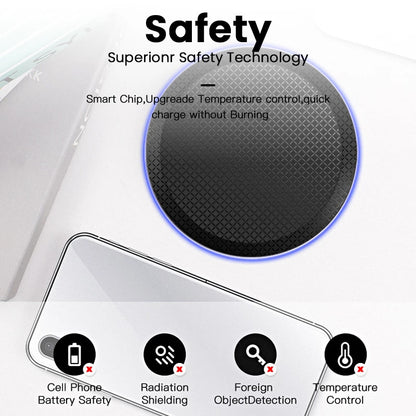 15 Watt Wireless Charger Lattice Disc Fast Charging High Power Low Temperature - HD Wireless Product #6