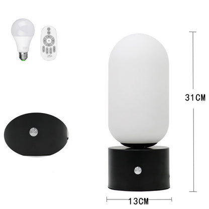 Desk Lamp Bedside Lamp Bedroom Touch Nordic Romantic Round Intelligent Lamp 1622096765155