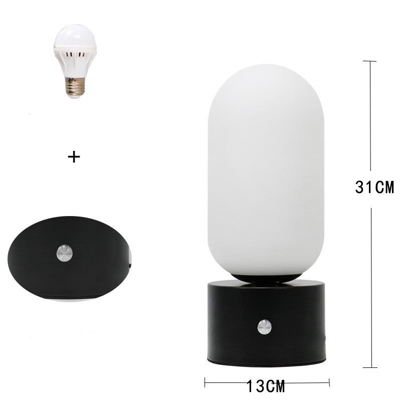 Desk Lamp Bedside Lamp Bedroom Touch Nordic Romantic Round Intelligent Lamp 1622096765161
