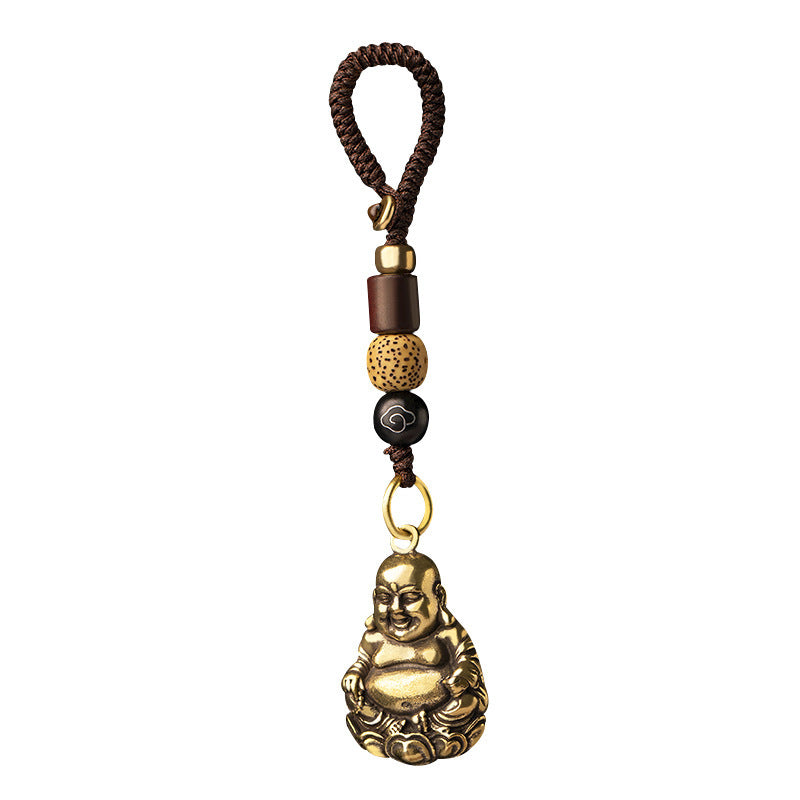 Brass Happiness Buddha Pendant Male 1622099678992
