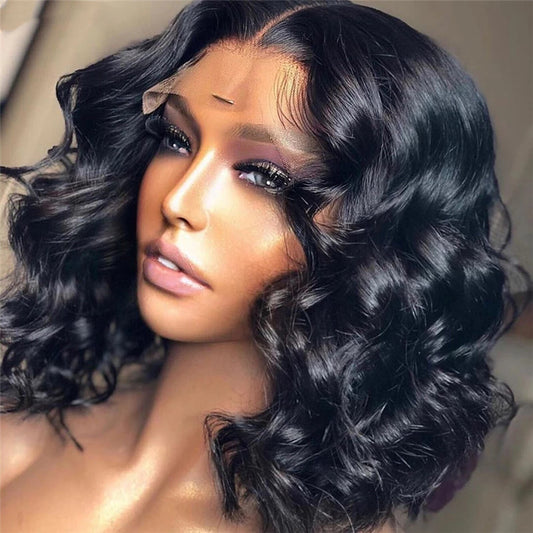 European And American Wig Front Lace Short Curly Hair Fashion 1622120632278
