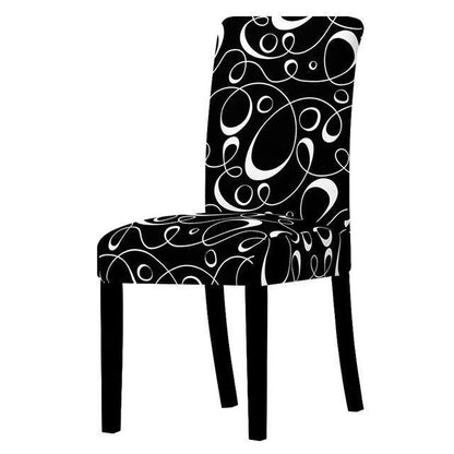 Printed Stretch Chair Cover Big Elastic Seat Chair Covers 1622181453988