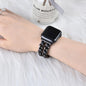 Compatible with Apple, Strap Cuban Link Bracelet IWatch Leather  Metal Strap 1622184526273