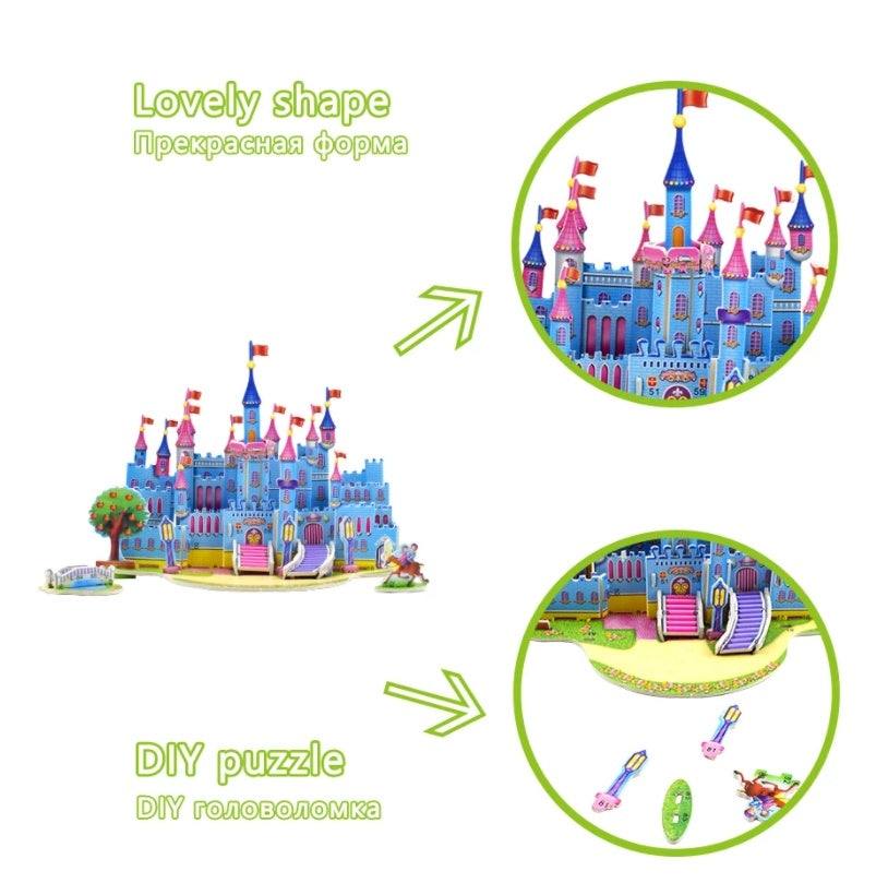 Children's 3D Puzzle Paper Educational Toys 1622252139744