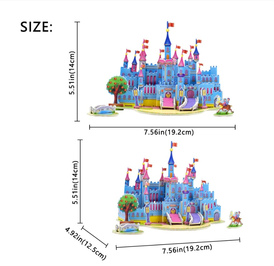 Children's 3D Puzzle Paper Educational Toys 1622252139749