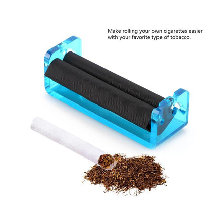 New Style Cigarette Maker, Manual Plastic Cigarette Maker, 80mm Long Cigarette Tool 1622255032686