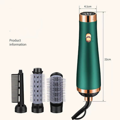 Hair Dryer Multifunctional Three-In-One High-Power Hair Dryer Curling Iron Hair Straightener Gift 1622270910438