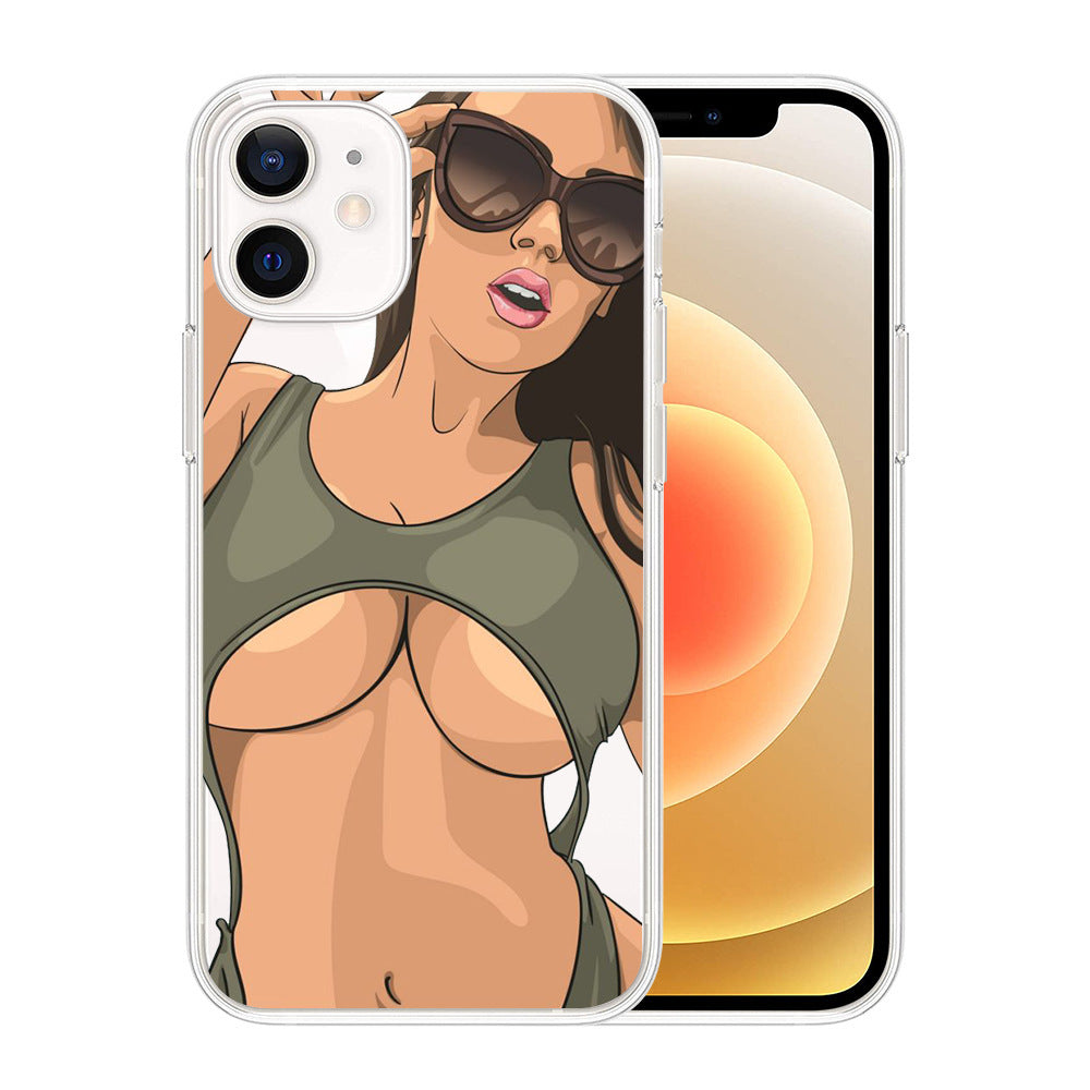Sexy Beauty Phone Case Fashion Personalized Print Mobile Phone Case 1622338471807