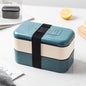 Double-layer Lunch Box Lunch Box Plastic Large Capacity Microwave Lunch Box 1622353333184