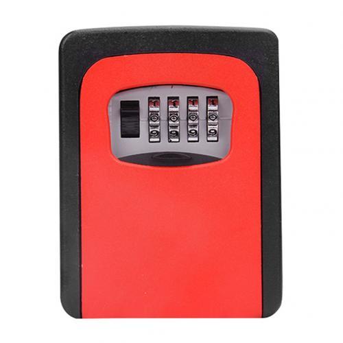 Wall Mounted 4 Digit Combination Password Code Lock Safe Key Storage Holder Box 1622356110247