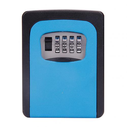 Wall Mounted 4 Digit Combination Password Code Lock Safe Key Storage Holder Box 1622356110250