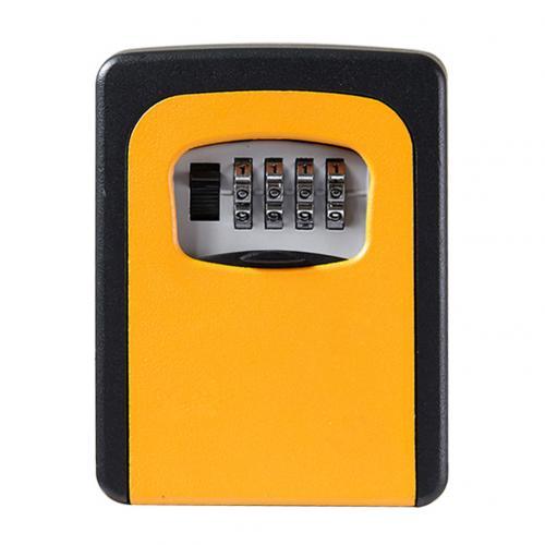 Wall Mounted 4 Digit Combination Password Code Lock Safe Key Storage Holder Box 1622356110253