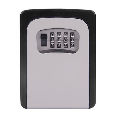 Wall Mounted 4 Digit Combination Password Code Lock Safe Key Storage Holder Box 1622356202489
