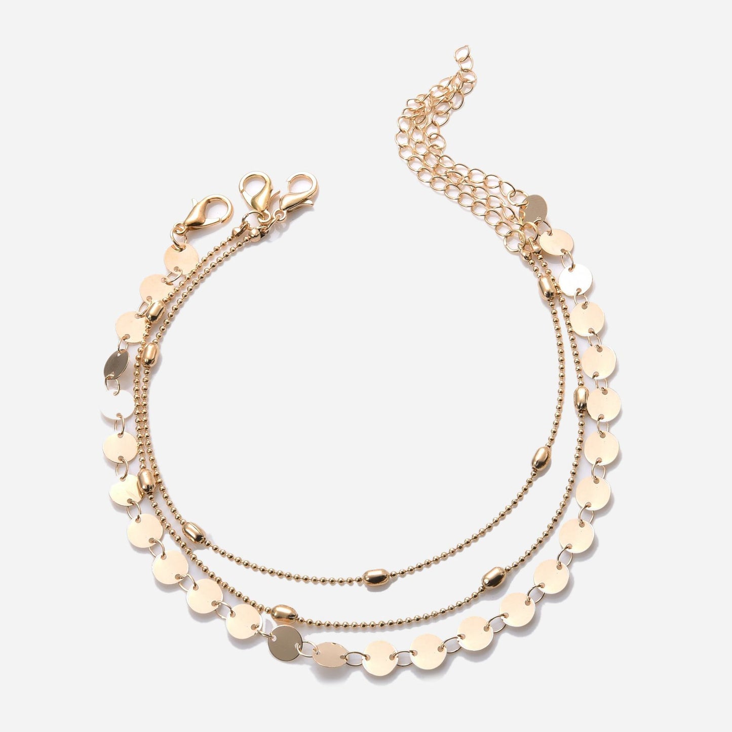 Love Peach Heart Heart-Shaped Anklet Women 1622521542402
