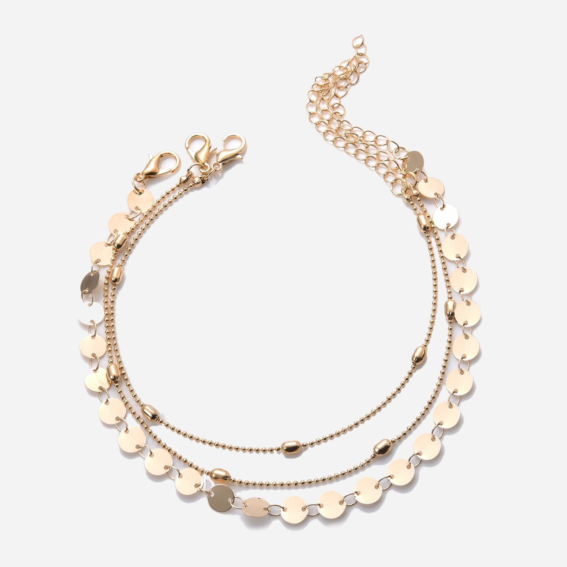 Love Peach Heart Heart-Shaped Anklet Women 1622521542402