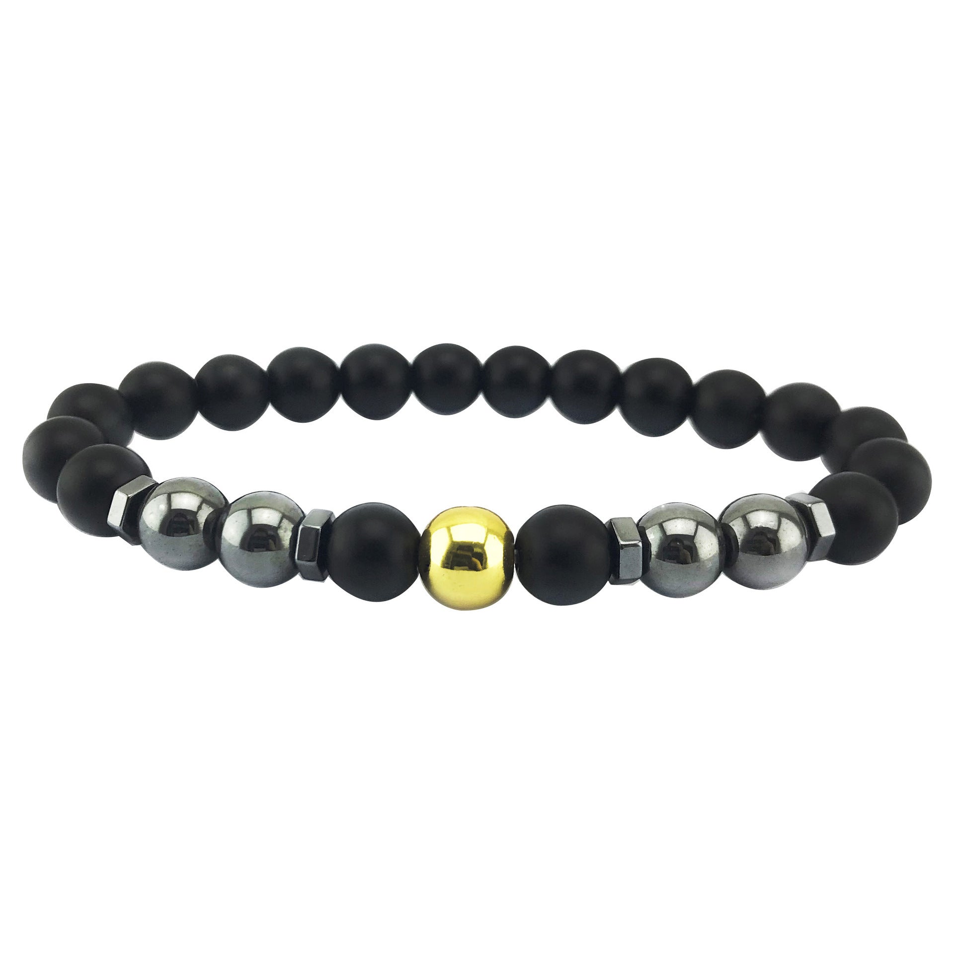 Natural Black Hematite Tiger Eye Beaded Bracelets Men For Magnetic Health Protection Women Jewelry 1622536326716
