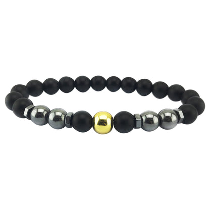 Natural Black Hematite Tiger Eye Beaded Bracelets Men For Magnetic Health Protection Women Jewelry 1622536326716