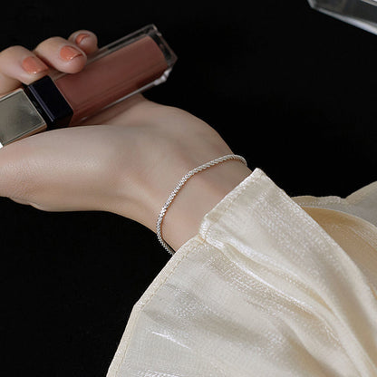 S925 Silver Bracelet Trendy Female Bracelet Girlfriends Bracelet 1622612763607
