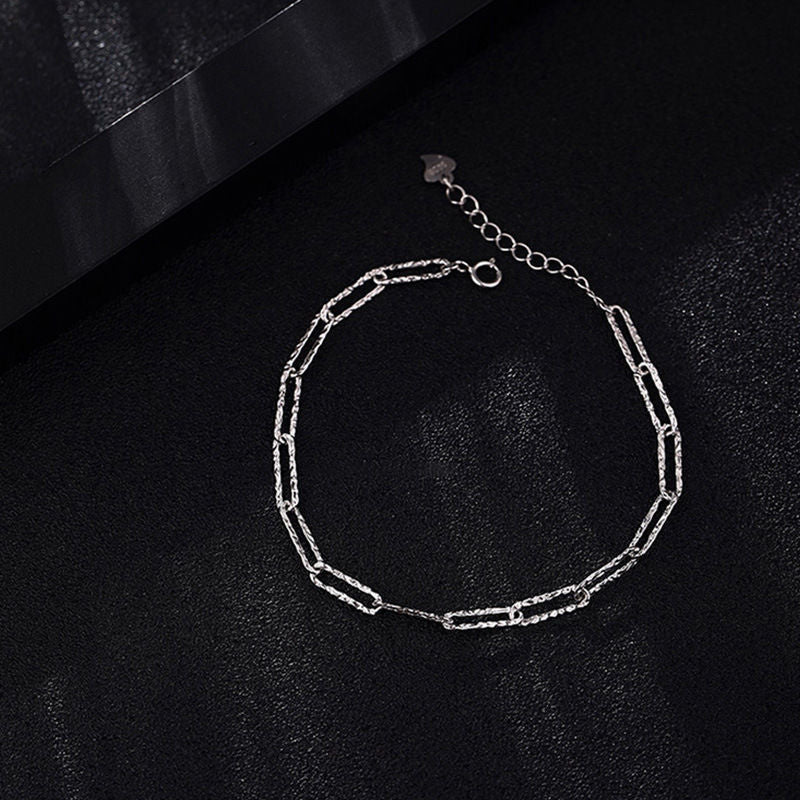 S925 Silver Bracelet Trendy Female Bracelet Girlfriends Bracelet 1622612763608 28028659 82b1 4e17 be94 10442586f355