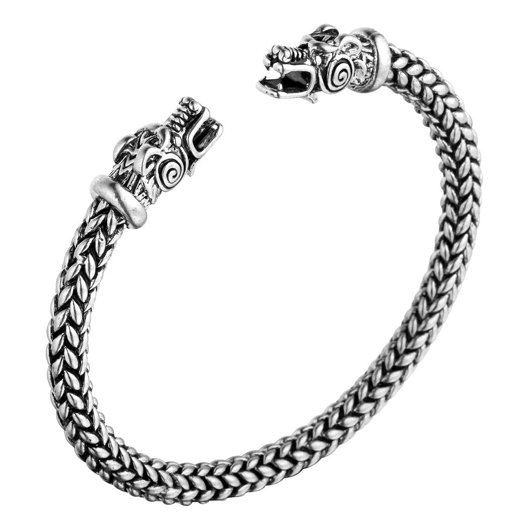 Solid Copper Sleeve Bracelet Scandinavian Men's Bracelet Accessories 1622617778738