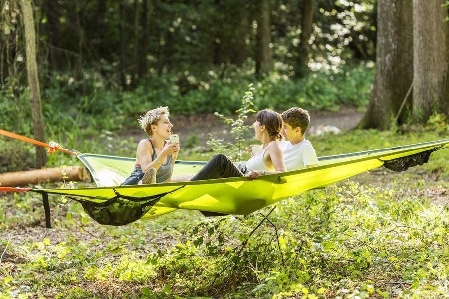 Multi-Person Hammock Three Point Design Portable Hammock Multi-functional Triangle Aerial Mat 1622623289750 82b7b7d9 e92f 4fd