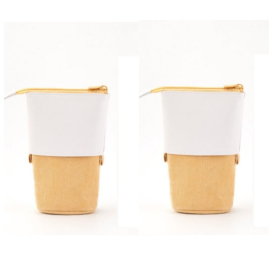 Multifunctional Creative Corduroy Retractable Pencil Case - 图片 16