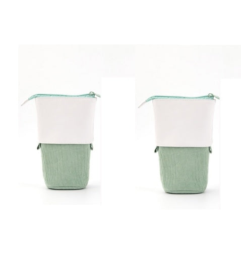Multifunctional Creative Corduroy Retractable Pencil Case - 图片 15