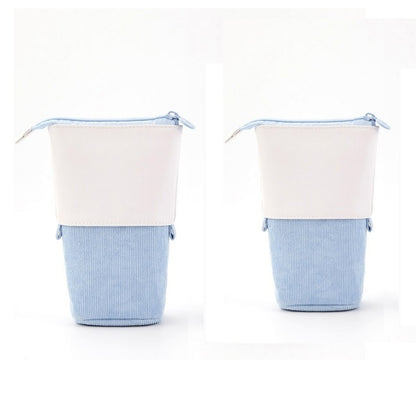 Multifunctional Creative Corduroy Retractable Pencil Case - 图片 12