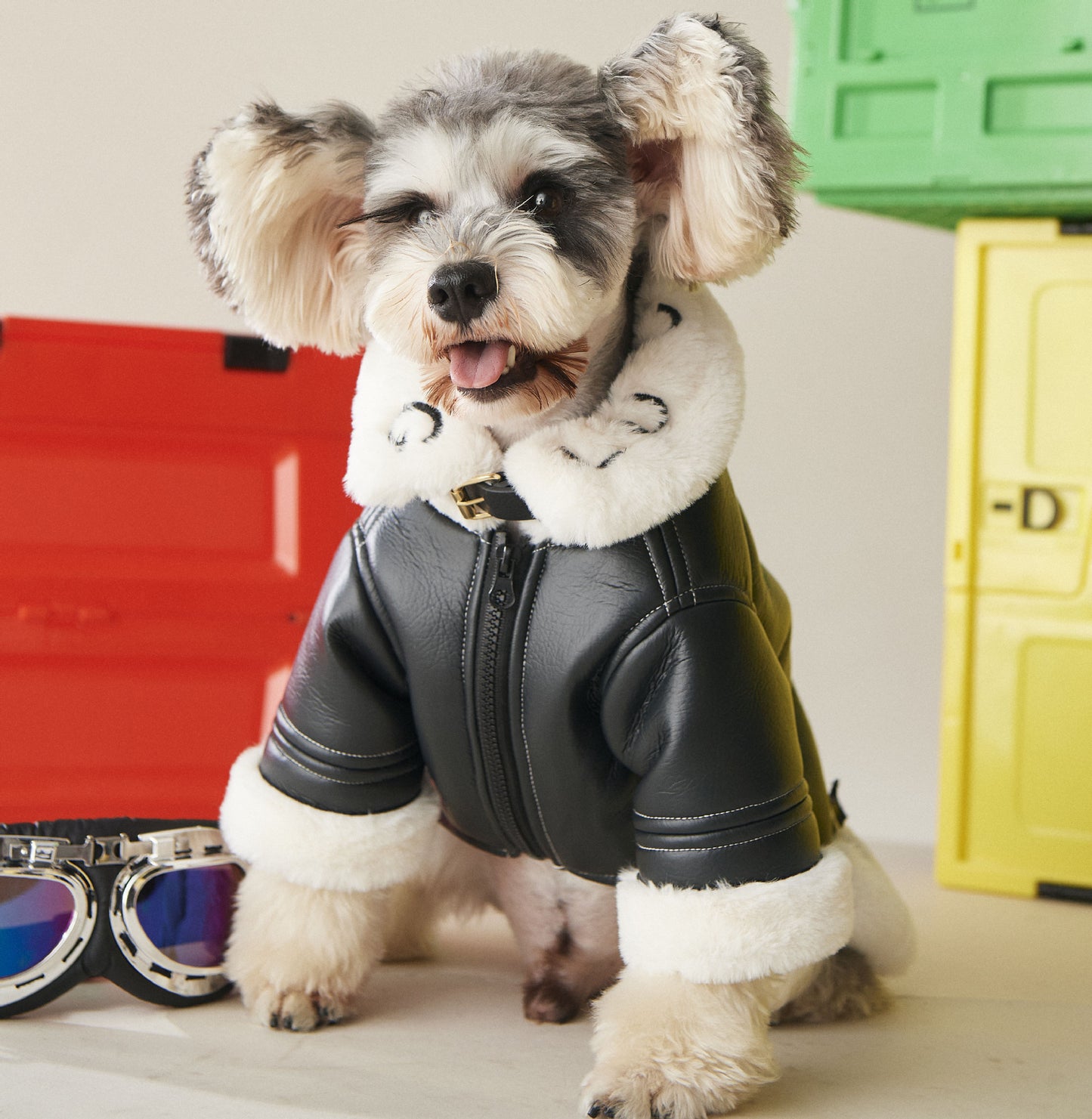 Dog Clothes Autumn And Winter Thickening Fashion Brand Fur Coat 1622699123782