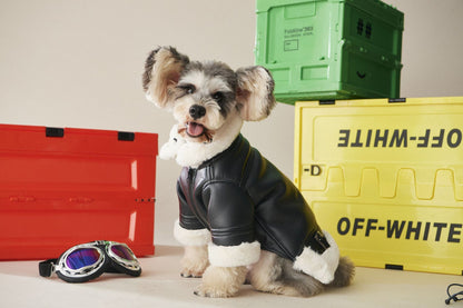 Dog Clothes Autumn And Winter Thickening Fashion Brand Fur Coat 1622699123784