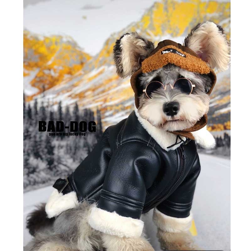 Dog Clothes Autumn And Winter Thickening Fashion Brand Fur Coat 1622699123799