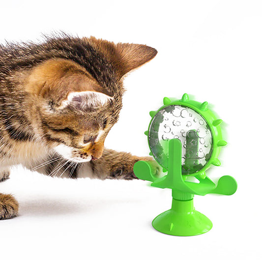Pet Cat Toy Money-Making Wheel  Slow Food Leaking Device 1622709428803
