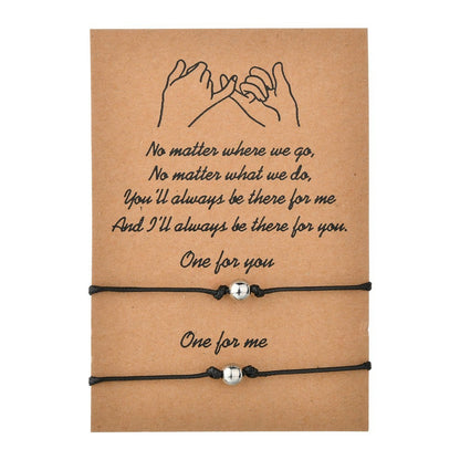 Simple Retro Round Bead Wax Thread Woven Couple Card Bracelet 1622725472897 dfa82ffa a358 4e1a bfe7 e4c8a03740ea