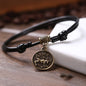 Twelve Constellation Black Rope Personality Men's And Women's Anklet Japan 1622770444937