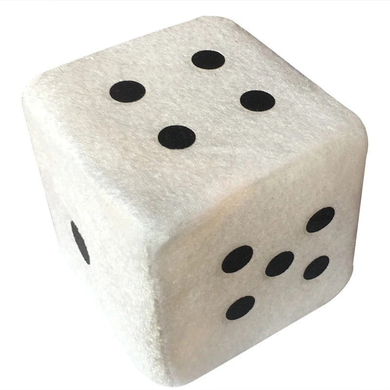 Cartoon Creative Sponge Dice Plush Dice Toy 1622774687901