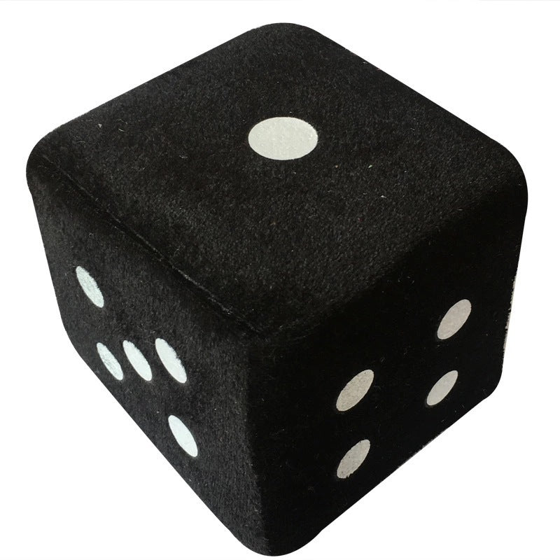Cartoon Creative Sponge Dice Plush Dice Toy 1622774694335
