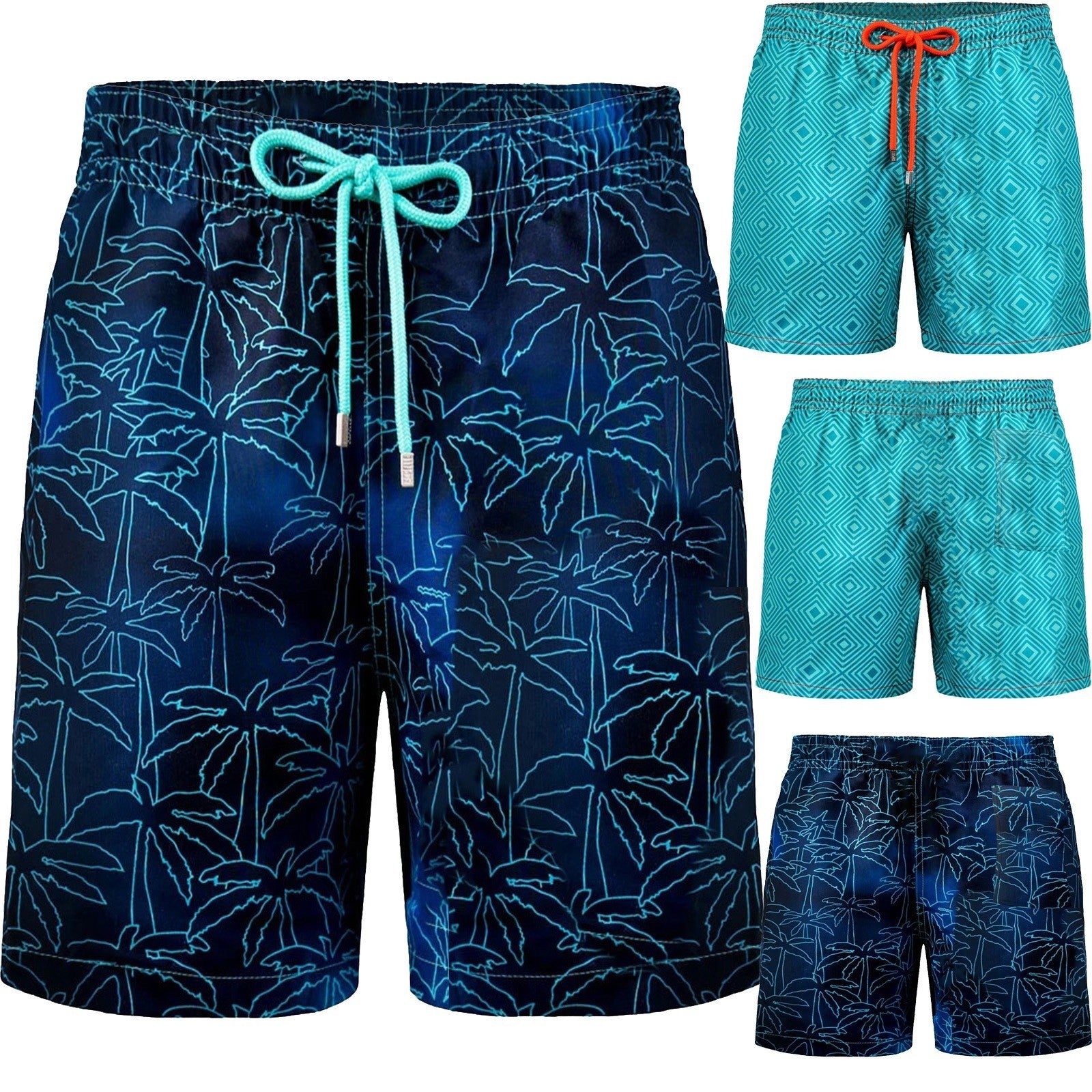 Summer Shorts Men's Beach Pants Sports Pants 1622777114376
