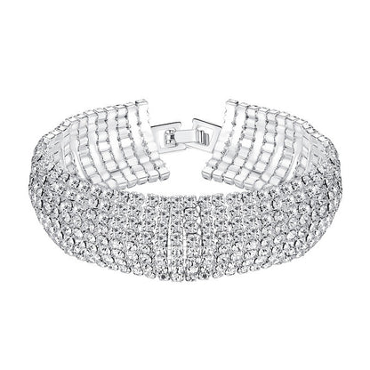 Bridal Accessories Fashion Rhinestone Bracelet 1622875006658
