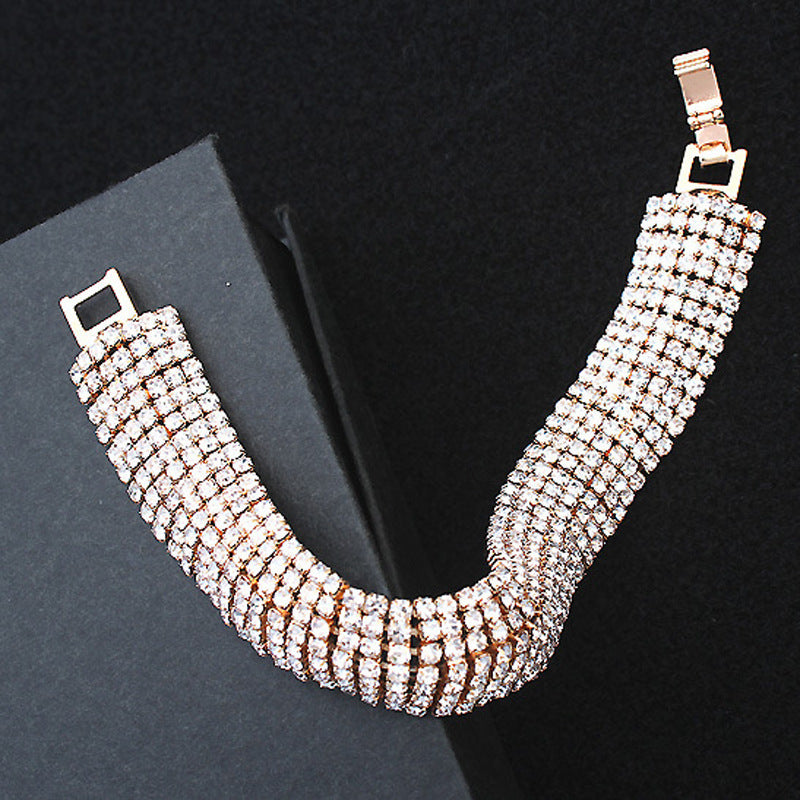 Bridal Accessories Fashion Rhinestone Bracelet 1622875006670