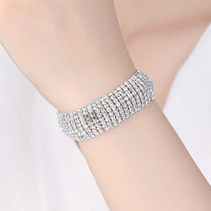 Bridal Accessories Fashion Rhinestone Bracelet 1622875006673