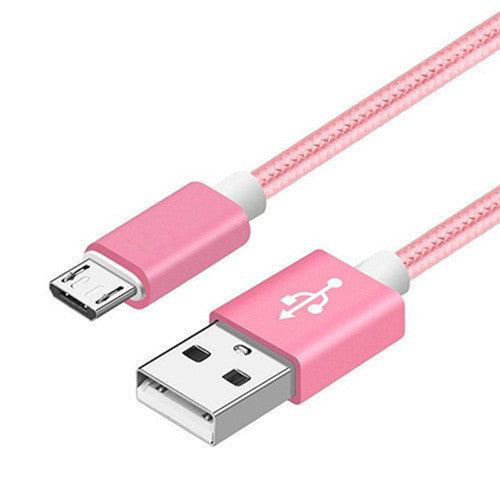 Compatible WithApple , Data Cable Nylon Braided V8 Charging Cable - 图片 11
