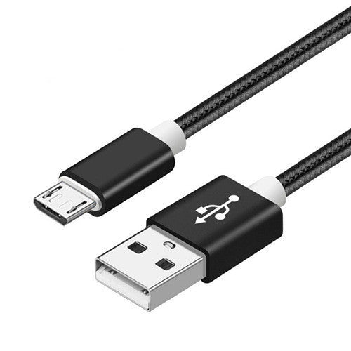 Compatible WithApple , Data Cable Nylon Braided V8 Charging Cable - 图片 2