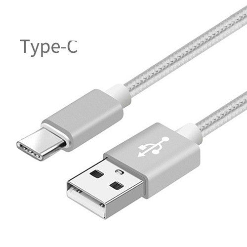 Compatible WithApple , Data Cable Nylon Braided V8 Charging Cable - 图片 19