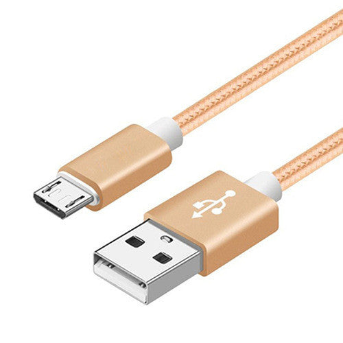 Compatible WithApple , Data Cable Nylon Braided V8 Charging Cable - 图片 8