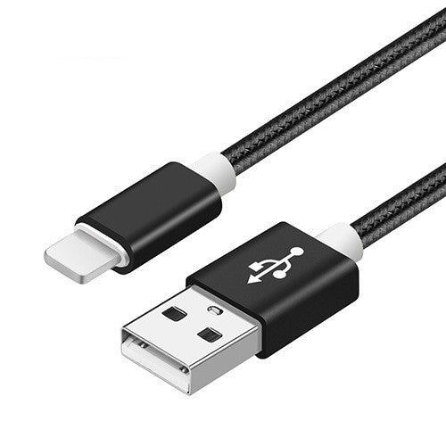 Compatible WithApple , Data Cable Nylon Braided V8 Charging Cable - 图片 3