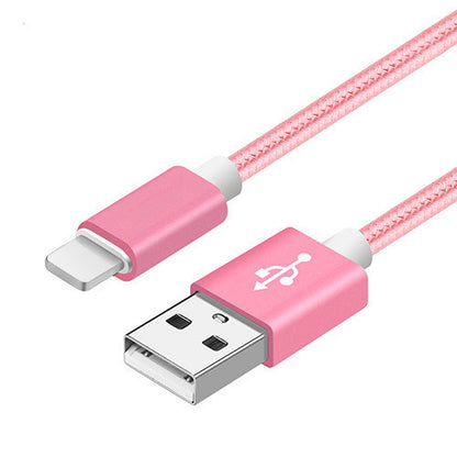 Compatible WithApple , Data Cable Nylon Braided V8 Charging Cable - 图片 12